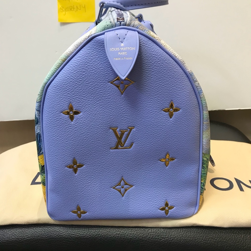 FINAL PRICE NEW Louis Vuitton Speedy 30 Van Gogh - Picture 3 of 7